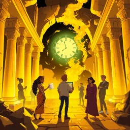 Chrono-Capers: Whose Time Is It Anyway? - Text-based game