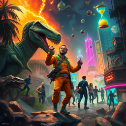 Chronochaos: Who's Time Is It Anyway? - Text-based game