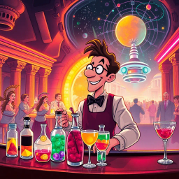 ChronoCocktail: Whose Time Is It Anyway? - Text-based game