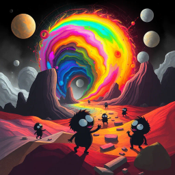 Spectrum Saga: Whose Dimension is it Anyway? - Text-based game