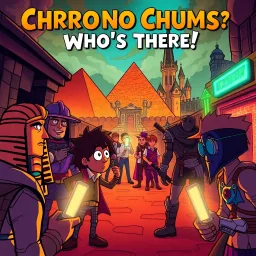 Chrono Chums: Who's There? - Text-based game