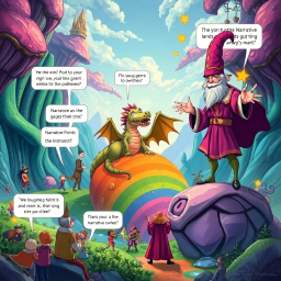 Metamayhem: Whose Adventure Is It Anyway? - Text-based game