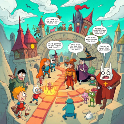 MetaQuest: Whose Adventure Is It Anyway? - Text-based game