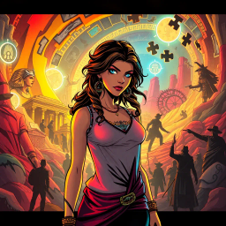 Chrono Clash: Whose Time Is It Anyway? - Text-based game