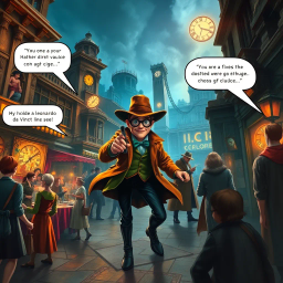 Chrono-Capers: Whose Time Is It Anyway? - Text-based game