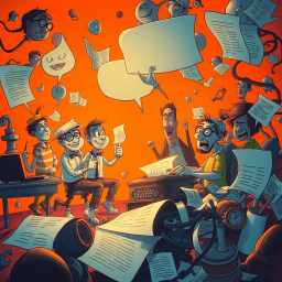 Metamayhem: Whose Adventure Is It Anyway? - Text-based game