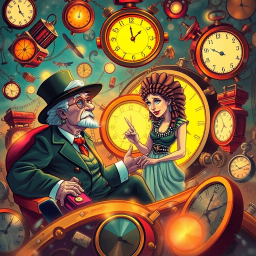 Chrono Chums: Who's There? - Text-based game