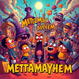Metamayhem: Whose Adventure Is It Anyway? - Text-based game