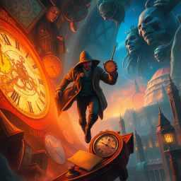 ChronoCrack: Whose Time Is It, Anyway? - Text-based game