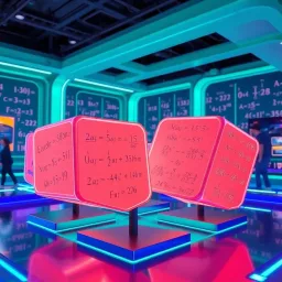 Equation Spin Cube - Text-based game