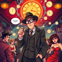 Chrono Clash: Whose Time Is It Anyway? - Text-based game