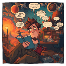 Metamayhem: Whose Adventure Is It Anyway? - Text-based game