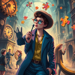 ChronoChaser: Who's Time Is It Anyway? - Text-based game