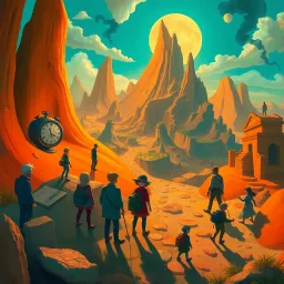 Chrono Chums: Who’s There? - Text-based game