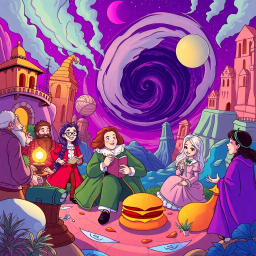 ChronoQuest: Whose Adventure is it Anyway? - Text-based game
