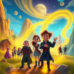 Chrono Chums: Who's There? - Text-based game