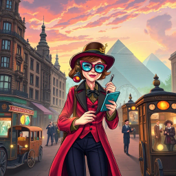 ChronoCaper: Whose Time Is It Anyway? - Text-based game