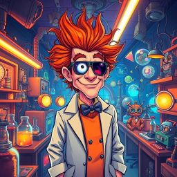 Whose Lab Is It Anyway? - Text-based game