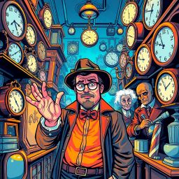 ChronoChase: Whose Time is it Anyway? - Text-based game