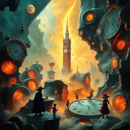 Chronoconundrum: Who's Tickin' Time? - Text-based game