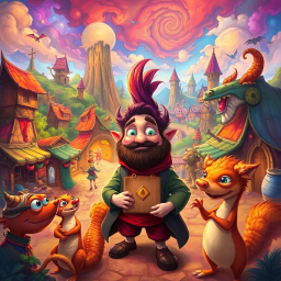 Metamayhem: Whose Adventure Is It Anyway? - Text-based game