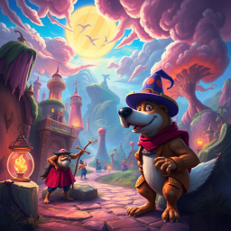 Metamayhem: Whose Adventure Is It Anyway? - Text-based game