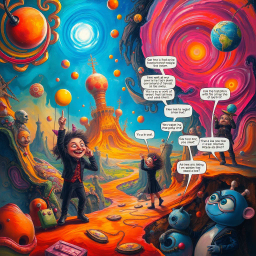 Chronicles of Chaos: Whose World is it Anyway? - Text-based game