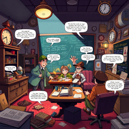 ChronoCaper: Whose Time is it Anyway? - Text-based game