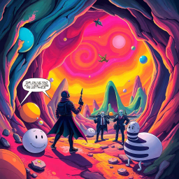 Spectrum War: Which Dimension Is It Anyway? - Text-based game