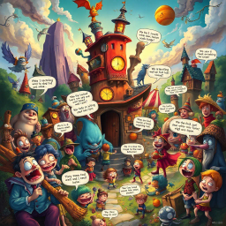 The Great Metaquest: Whose Adventure Is It Anyway? - Text-based game