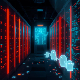 Haunted Byte: Who's Data Is It Anyway? - Text-based game