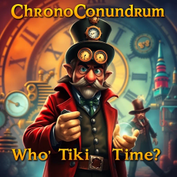 ChronoConundrum: Who's Tickin' Time? - Text-based game