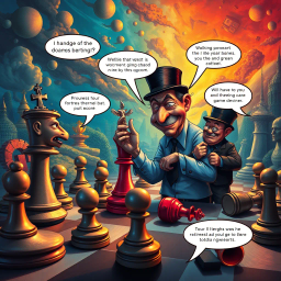 Whose Piece is it Anyway? - Text-based game