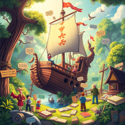 Whose Treasure Is This? - Text-based game
