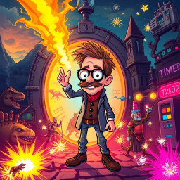 Temporal Tangent: Whose Time Is It Anyway? - Text-based game