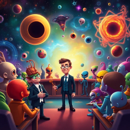 Whose Cosmos Is It Anyway? - Text-based game