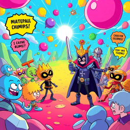 Dimensional Rumble: Improvocalypse - Text-based game