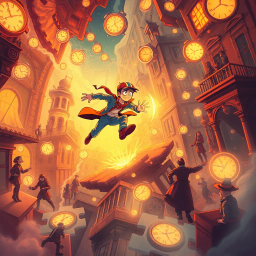 Chrono-Chase: Whose Time Is It Anyway? - Text-based game