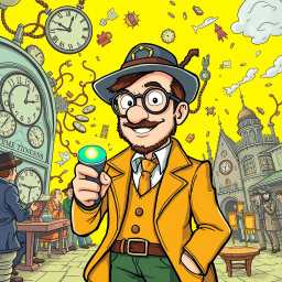 Chronochase: Whose Time Is It Anyway? - Text-based game