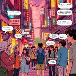 Code Switch Chronicles: Whose Hello Is It Anyway? - Text-based game