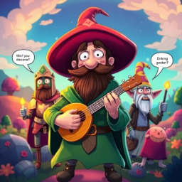 Whose Quest Is It Anyway? - Text-based game