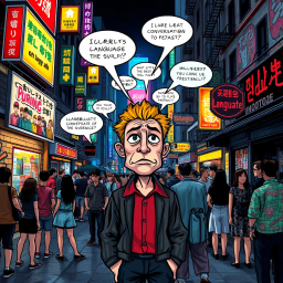 Code Switch Chronicles: Whose Hello Is It Anyway? - Text-based game