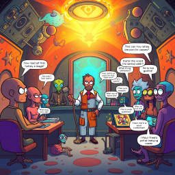 Whose Cosmos Is It Anyway? - Text-based game
