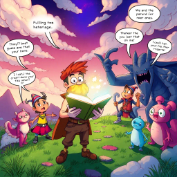 MetaQuest: Whose Adventure Is It Anyway? - Text-based game