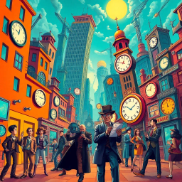 Chronochasm: Whose Time Is It Anyway? - Text-based game