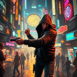 Chrono Chase: Whose Time Is It Anyway? - Text-based game