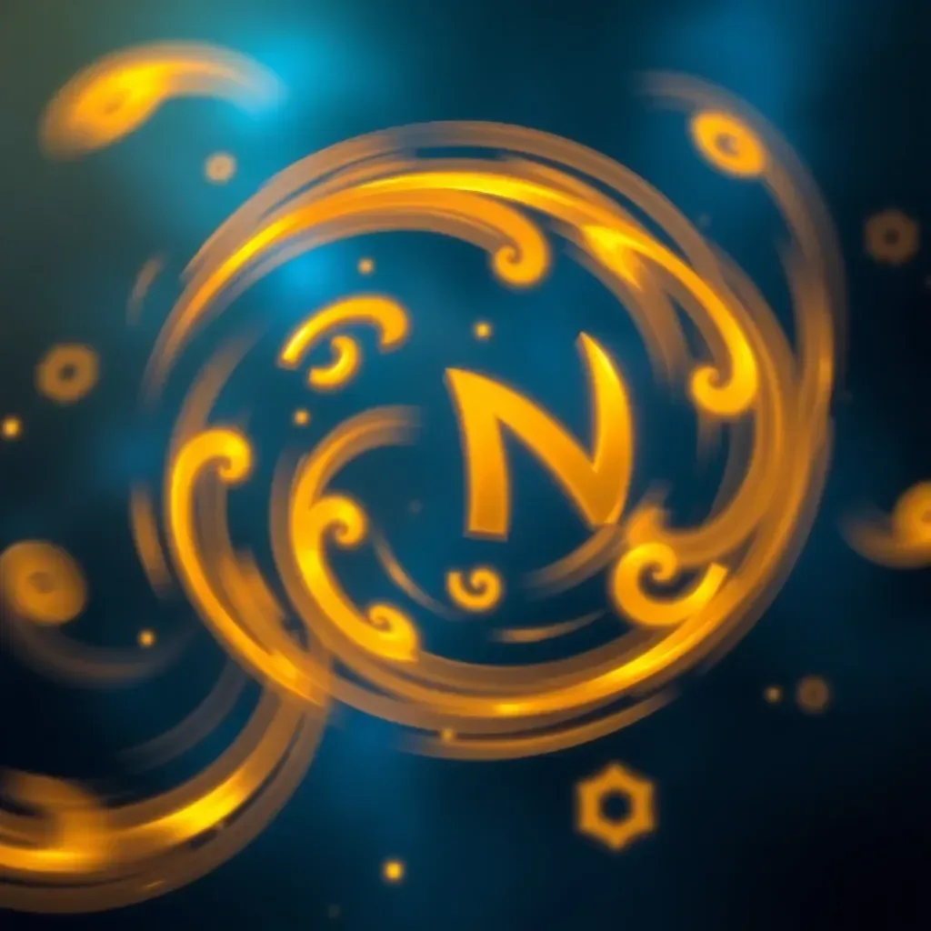 Spinning Glyphs
