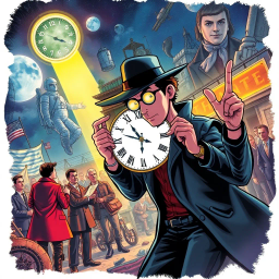 Chrono Chase: Whose Time Is It, Anyway? - Text-based game