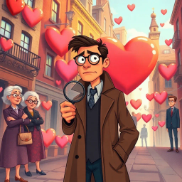 Heartbreak Files: Whose Heart Is It Anyway? - Text-based game