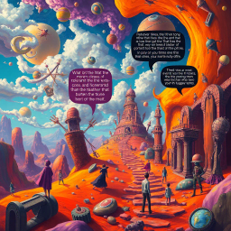 Surreal Adventure text games